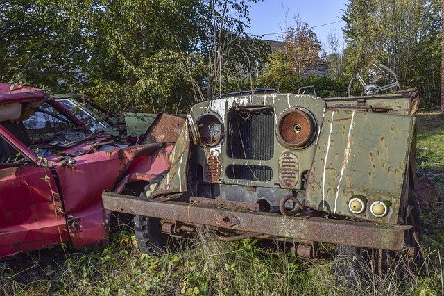 Free download automobile wreck scrap metal rust free picture to be edited with GIMP free online image editor
