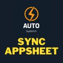 AutoSystem Sync Appsheet  screen for extension Chrome web store in OffiDocs Chromium