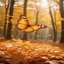 Autumn forest wallpaper  screen for extension Chrome web store in OffiDocs Chromium