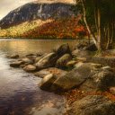 Autumns Embrace by the Lake  screen for extension Chrome web store in OffiDocs Chromium
