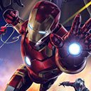 Avengers | Invincible command with Iron Man  screen for extension Chrome web store in OffiDocs Chromium