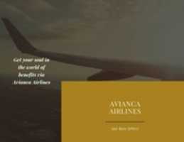 Unduh gratis foto atau gambar Avianca Airlines gratis untuk diedit dengan editor gambar online GIMP
