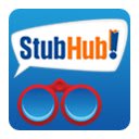 Een blik vanuit mijn stoel op StubHub! scherm voor uitbreiding Chrome webwinkel in OffiDocs Chromium