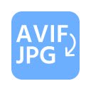Avif to jpg  screen for extension Chrome web store in OffiDocs Chromium