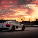 A White Sports Car on the Road  screen for extension Chrome web store in OffiDocs Chromium