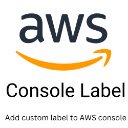 AWS Console Label  screen for extension Chrome web store in OffiDocs Chromium