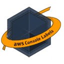 AWS Console Labels  screen for extension Chrome web store in OffiDocs Chromium