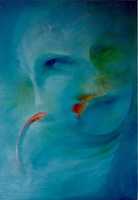 Free download azul - Oleo - 50 x 70 cm- Mercedes Lapietra free photo or picture to be edited with GIMP online image editor