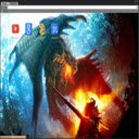 หน้าจอ Azure Rathalos สำหรับส่วนขยาย Chrome เว็บสโตร์ใน OffiDocs Chromium