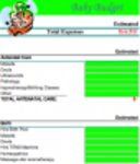 Muat turun percuma Baby Budget 1 DOC, XLS atau templat PPT percuma untuk diedit dengan LibreOffice dalam talian atau OpenOffice Desktop dalam talian