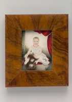 Free download Baby with Rattle and Dog free photo or picture to be edited with GIMP online image editor