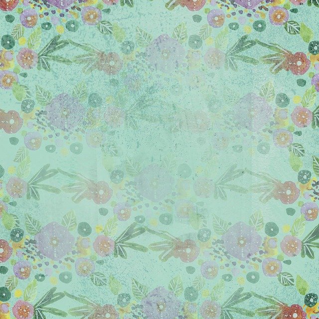 Libreng download Background Floral Green libreng ilustrasyon na ie-edit gamit ang GIMP online image editor