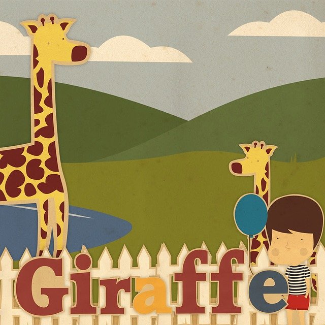 Téléchargement gratuit de l'illustration gratuite Background Giraffe Animal à éditer avec l'éditeur d'images en ligne GIMP