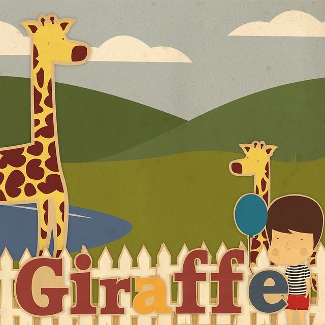 ดาวน์โหลดภาพประกอบพื้นหลัง Giraffe Animal ฟรีเพื่อแก้ไขด้วยโปรแกรมแก้ไขรูปภาพออนไลน์ GIMP