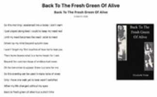 Free download Back To The Fresh Green Of Alive free photo or picture to be edited with GIMP online image editor