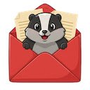 Badgy Bulk attachment downloader  screen for extension Chrome web store in OffiDocs Chromium