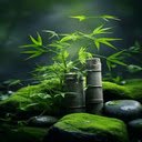 Bamboo wallpaper  screen for extension Chrome web store in OffiDocs Chromium