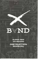 Free download XBAND Super NES Keyboard Instruction Manual free photo or picture to be edited with GIMP online image editor