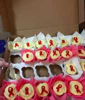 Free download Bang Bus World AIDs day cupcakes free photo or picture to be edited with GIMP online image editor