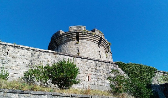 Ücretsiz indir bask ülkesi fort de socoa kulesi GIMP ücretsiz çevrimiçi resim düzenleyiciyle düzenlenecek ücretsiz resim