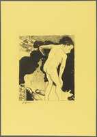 Free download Bathers in Brittany, from the Volpini Suite: Dessins lithographiques free photo or picture to be edited with GIMP online image editor