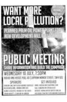 Free download Battersea Against Biofuels Public Meeting Leaflet free photo or picture to be edited with GIMP online image editor