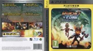 Free download BCES 00748 Ratchet And Clank A Crack In Time platinum 1200dpi 24bit free photo or picture to be edited with GIMP online image editor