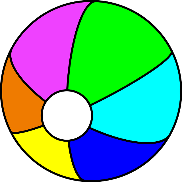 ดาวน์โหลดฟรี ลูกบอลชายหาด ที่มีสีสัน ของเล่น - กราฟิกแบบเวกเตอร์ฟรีบน Pixabay