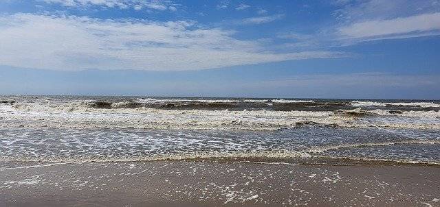 Téléchargement gratuit de la plage de la mer du Nord Hollande - photo ou image gratuite à éditer avec l'éditeur d'images en ligne GIMP