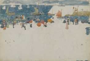 Free download Beach Scene with Boats free photo or picture to be edited with GIMP online image editor
