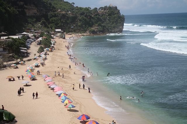 Bezpłatne pobieranie plaży jogi pok tunggal tour darmowe zdjęcie do edycji za pomocą bezpłatnego internetowego edytora obrazów GIMP