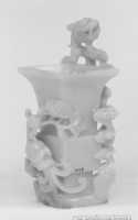 Free download Beaker-Shaped Vase with Dragon and Phoenix (Hua Gu) free photo or picture to be edited with GIMP online image editor