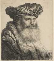 Free download Bearded Man in a Velvet Cap with a Jewel Clasp free photo or picture to be edited with GIMP online image editor