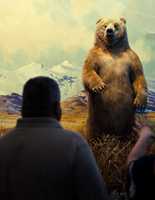 Free download Bear in a museum free photo or picture to be edited with GIMP online image editor