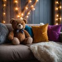 Bear on the sofa  screen for extension Chrome web store in OffiDocs Chromium