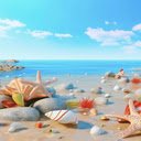 Beautiful beach wallpaper  screen for extension Chrome web store in OffiDocs Chromium