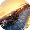 beautiful digital whale painting on the sea  screen for extension Chrome web store in OffiDocs Chromium