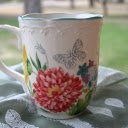 Beautiful flower cup  screen for extension Chrome web store in OffiDocs Chromium
