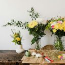 Beautiful fresh flower vases  screen for extension Chrome web store in OffiDocs Chromium