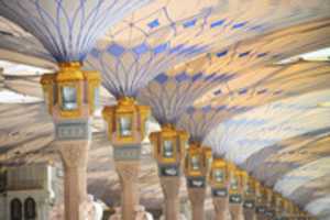 Free download beautiful_Masjid_nabawi_moque_medina_umbrella_hd_wallpaper free photo or picture to be edited with GIMP online image editor