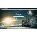 Beautiful Snowy Forest  screen for extension Chrome web store in OffiDocs Chromium