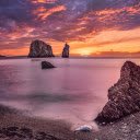 Beautiful sunset and sea  screen for extension Chrome web store in OffiDocs Chromium