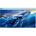 beautiful whale digital art  screen for extension Chrome web store in OffiDocs Chromium
