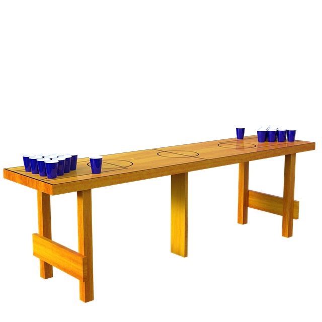 Téléchargement gratuit de Beer Pong Table Cups - illustration gratuite à éditer avec l'éditeur d'images en ligne gratuit GIMP