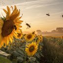 Bees in the Field  screen for extension Chrome web store in OffiDocs Chromium
