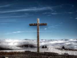 Free download Belchen Summit Crucifix free photo or picture to be edited with GIMP online image editor