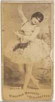 Free download Bella, from the Actors and Actresses series (N45, Type 1) for Virginia Brights Cigarettes free photo or picture to be edited with GIMP online image editor