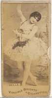 免费下载 Bella, from the Actors and Actresses series (N45, Type 1) for Virginia Brights Cigarettes 免费照片或图片，可使用 GIMP 在线图像编辑器进行编辑