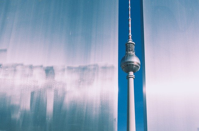 Free download berlin television tower landmark free picture to be edited with GIMP free online image editor