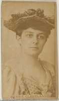 Free download Bessie Cleveland, from the Actors and Actresses series (N45, Type 8) for Virginia Brights Cigarettes free photo or picture to be edited with GIMP online image editor